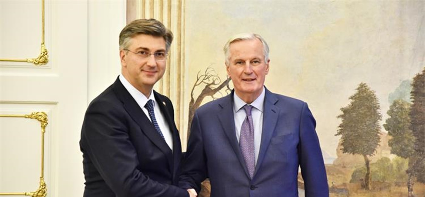 Plenković i Barnier o Brexitu i uređenju budućih odnosa EU-a i Ujedinjene Kraljevine